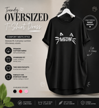 Oversized Graphic T-Shirt Dress | Raim Collection