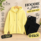 Hoodie + Free Jeans Pack – Casual Wear Combo