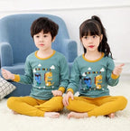 MUSTARD DINO PRINTED KIDS WEAR