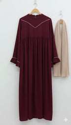Ayse Flarey Abaya with stoller