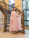 RC'S NEW LIGHTPINK CAPE GOWN