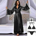 Style Heaven 3 Piece Nightwear Gown+Bra+Panty
