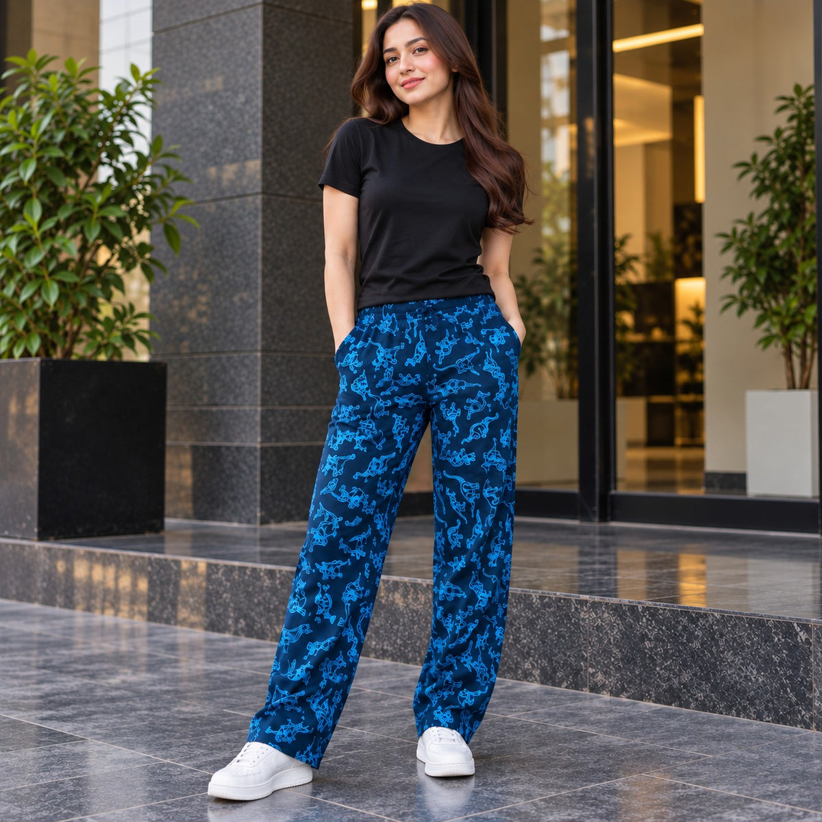 Wide-Leg Trouser