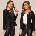 Pearl Zipper Jacket