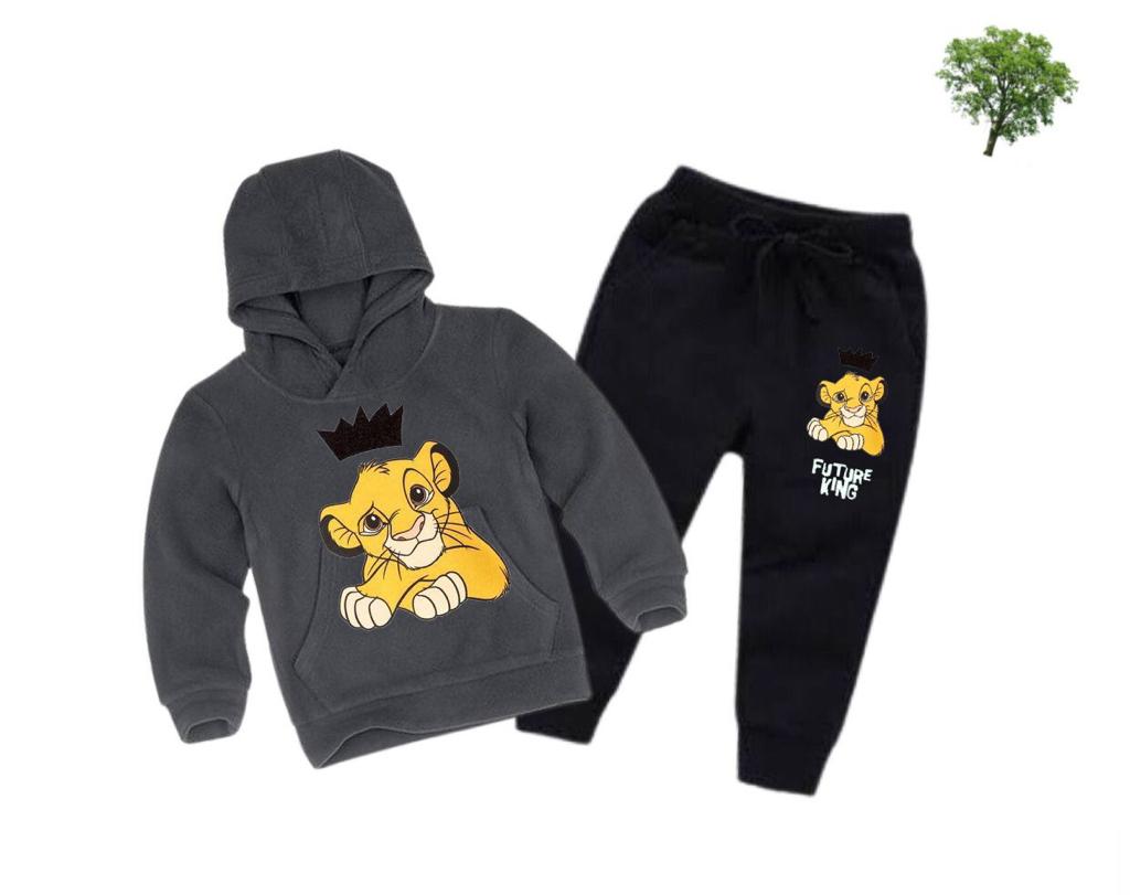 Kids Winter Hoodie Set | Future King Printed