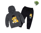 Kids Winter Hoodie Set | Future King Printed