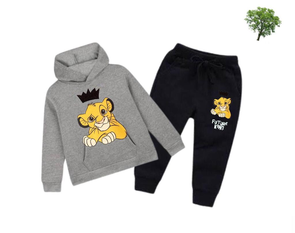 Kids Winter Hoodie Set | Future King Printed