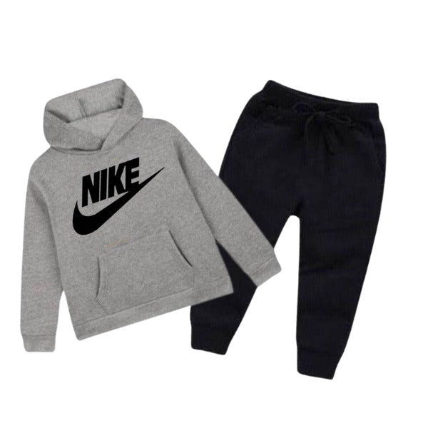 Kids Winter Hoodie Set | Nike Printed