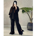 Winter Bottom Cut Style 2 Pcs Outfit -0564