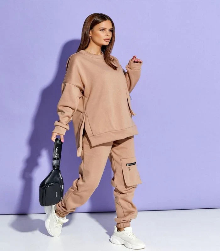The Merce Winter Wear Pocket Style Tracksuit -0456