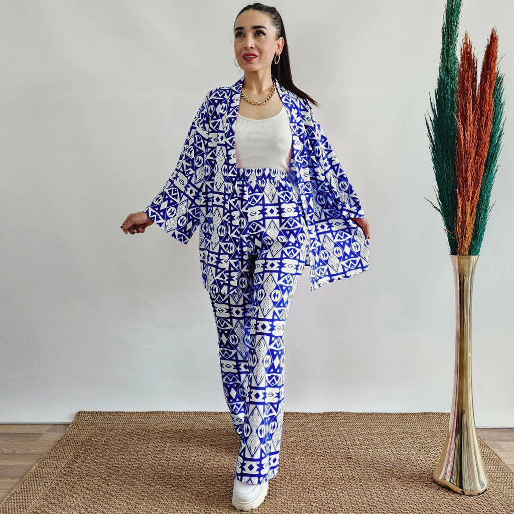 PATTERN Gown DESIGN 2 PIECE CO-ORD SET
