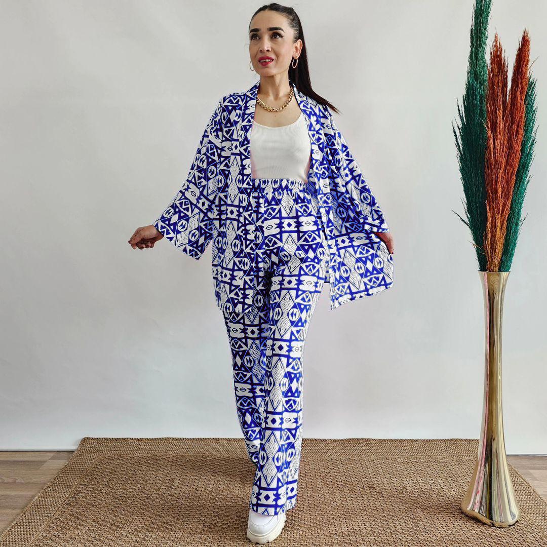 PATTERN Gown DESIGN 2 PIECE CO-ORD SET