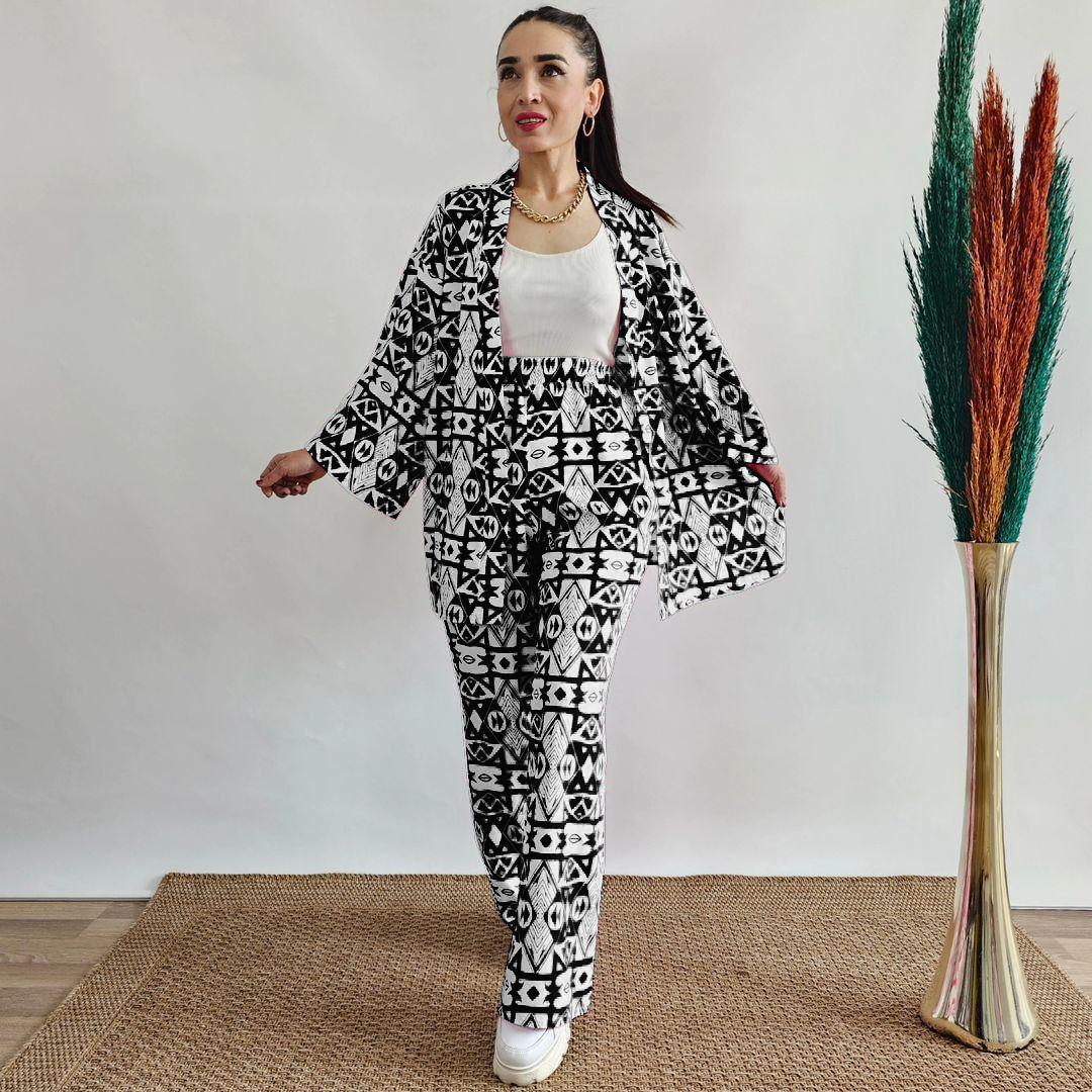 PATTERN Gown DESIGN 2 PIECE CO-ORD SET