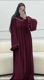 Ayse Flarey Abaya with stoller