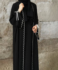 The Luna Ribbon Abaya With Stoller