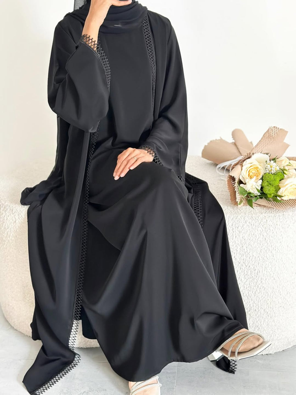 Nida Al-Luxe Abaya With Stoller