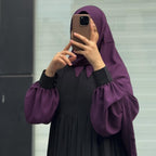 Collar Abaya Only – Premium Georgette | Elegant Daily Wear Abaya