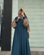 Collar Abaya Only – Premium Georgette | Elegant Daily Wear Abaya