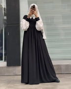 Collar Abaya Only – Premium Georgette | Elegant Daily Wear Abaya