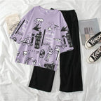 Women's 2-Piece Night Suit - Soft & Comfortable Sleepwear