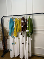 Bow-Detail 2-Piece Set | Sleeveless Maxi Dress + Cropped Top