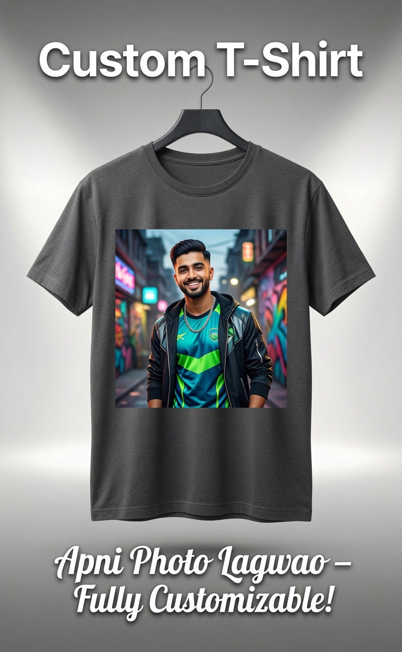 Customized T-Shirt – Add Your Own Image/Logo