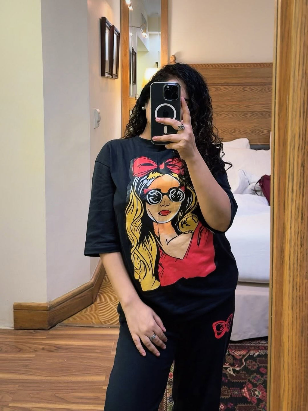 Premium Graphic Nightwear & Loungewear 2-Piece Set
