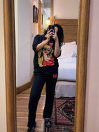 Premium Graphic Nightwear & Loungewear 2-Piece Set