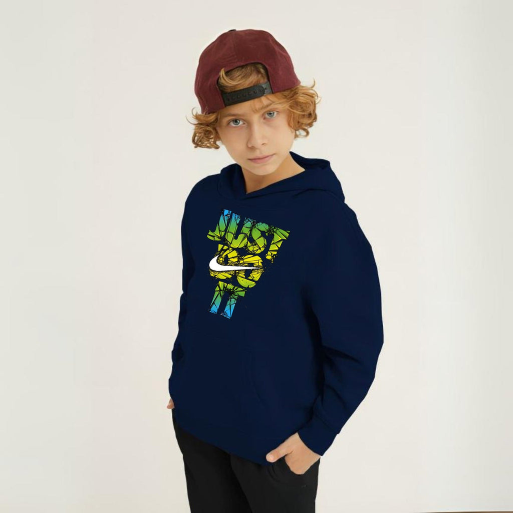 Kids Winter Hoodie Set | Just do it Printed