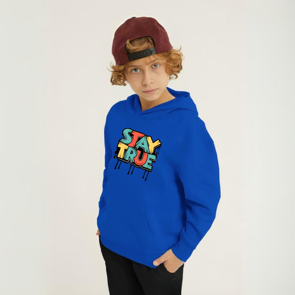Kids Winter Hoodie Set | Stay True Printed