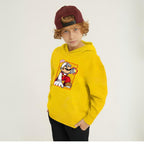 Kids Winter Hoodie Set | Super Mario Printed