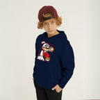 Kids Winter Hoodie Set | Super Mario Printed