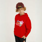 Kids Winter Hoodie Set | Baby Cute Cat Printed