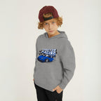 Kids Winter Hoodie Set | Street Racing Printed