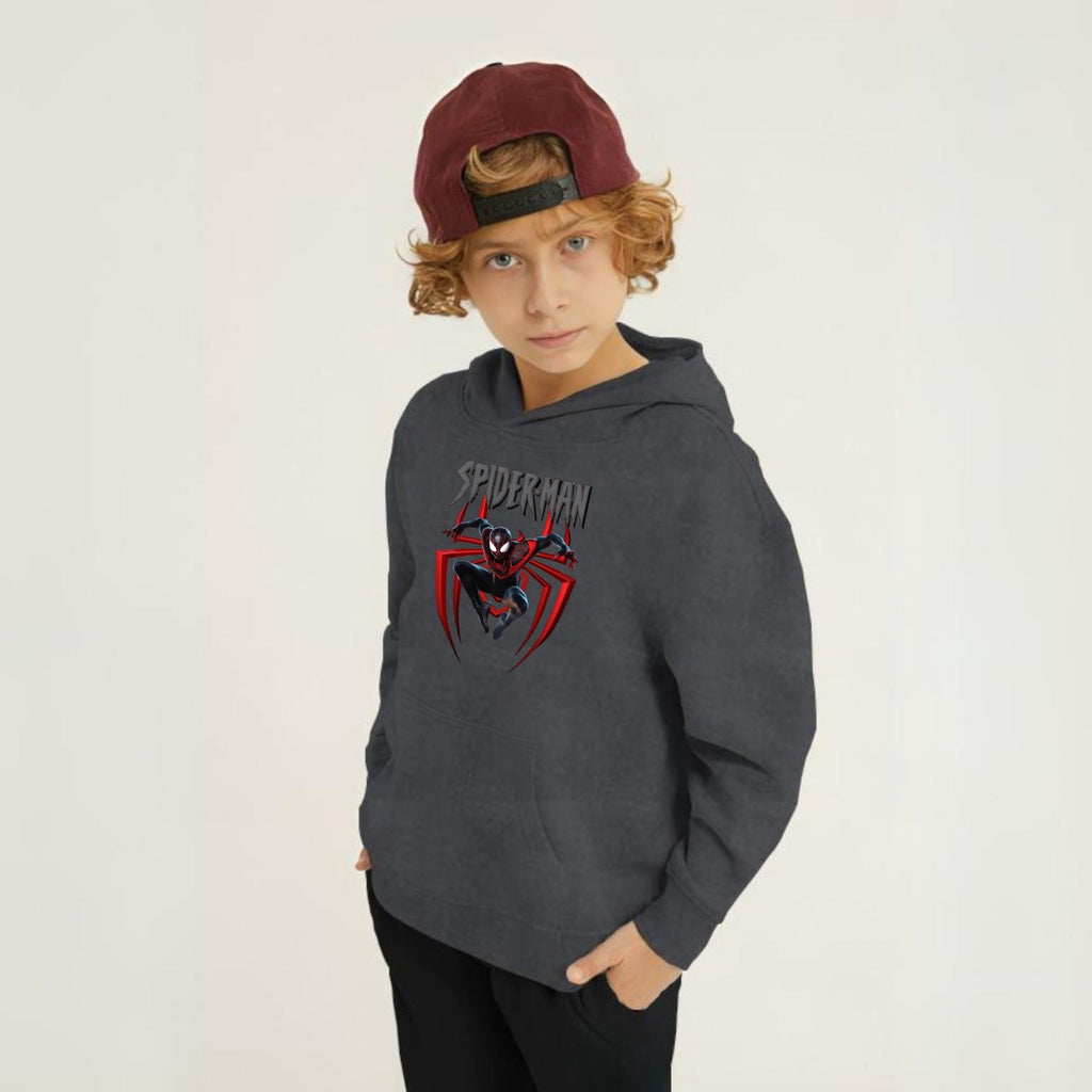 Kids Winter Hoodie Set | Spiderman Printed