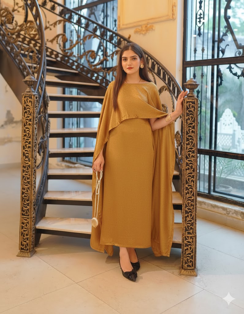 RC'S NEW GOLDEN CAPE GOWN