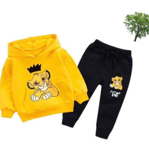 Kids Winter Hoodie Set | Future King Printed