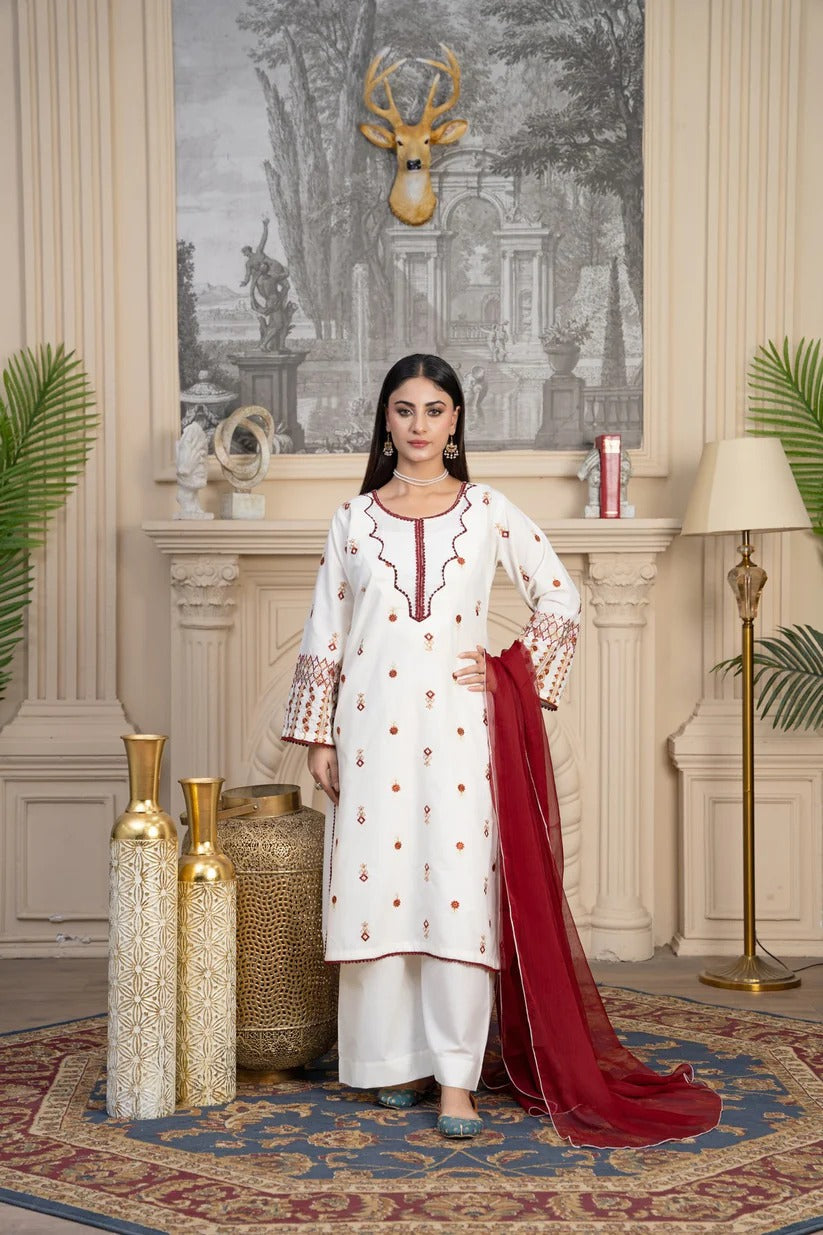 Noor-e-Riwaayat – 3 Piece Stitched Suit