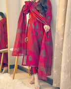 Lawn 3Pec -Printed (Stitched) suit