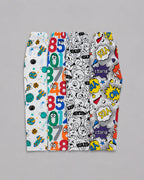 Pack Of 4 Kids Trouser | Space, Numbers, Cartoon & Pop Art