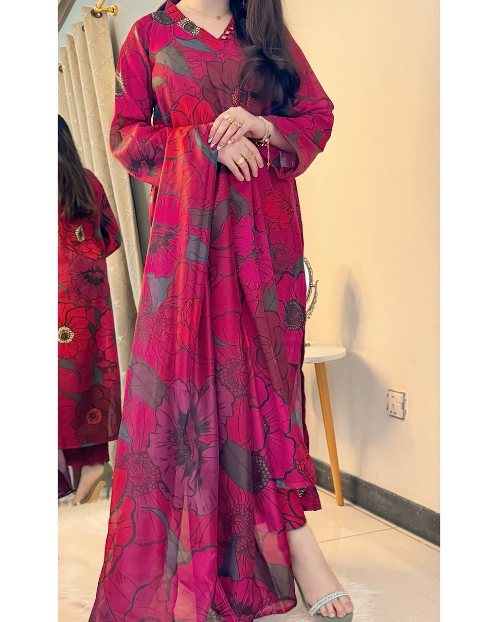 Lawn 3Pec -Printed (Stitched) suit