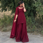Mehrunnisa Maroon 3-Piece