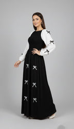 Bow Charm Maxi Dress