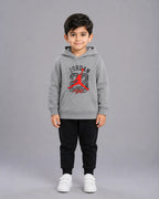 Kids Winter Hoodie Set | J 23 Printed