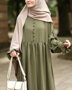 New long Turkish Abaya with stoller