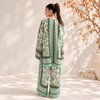 Emerald Garden Printed  2 Piece