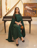 RC'S NEW DARKGREEN CAPE GOWN