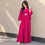 Velvet Kaftan Maxi Dress