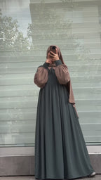 Collar Abaya Only – Premium Georgette | Elegant Daily Wear Abaya