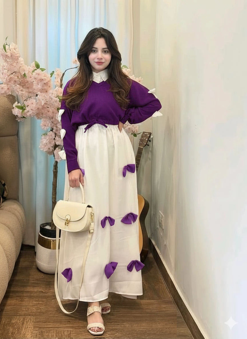 Blossom Bow Maxi and Top